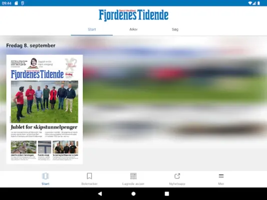 Fjordenes Tidende eAvis android App screenshot 3