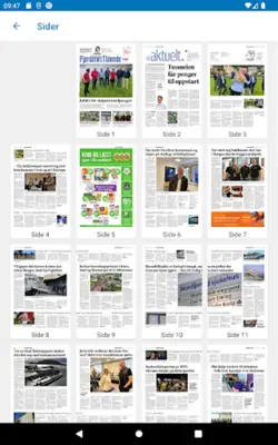 Fjordenes Tidende eAvis android App screenshot 4